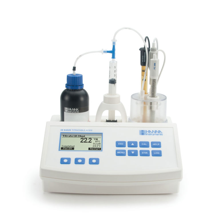 Mini Titratör HI84529 - Süt Ürünlerinde Titreedilebilir Asidite Tayini