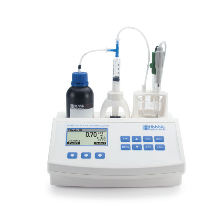 Mini Titratör HI84532 - Meyve Suyunda Titreedilebilir Asidite